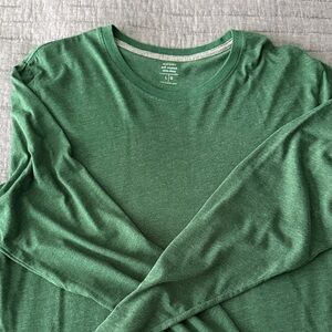 Men's Green Long Sleeve Shirt